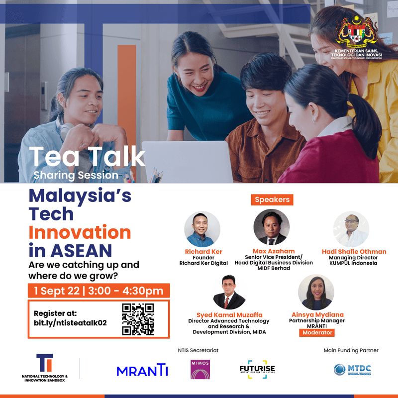 NTIS Tea Talk 2.0 Sharing Session