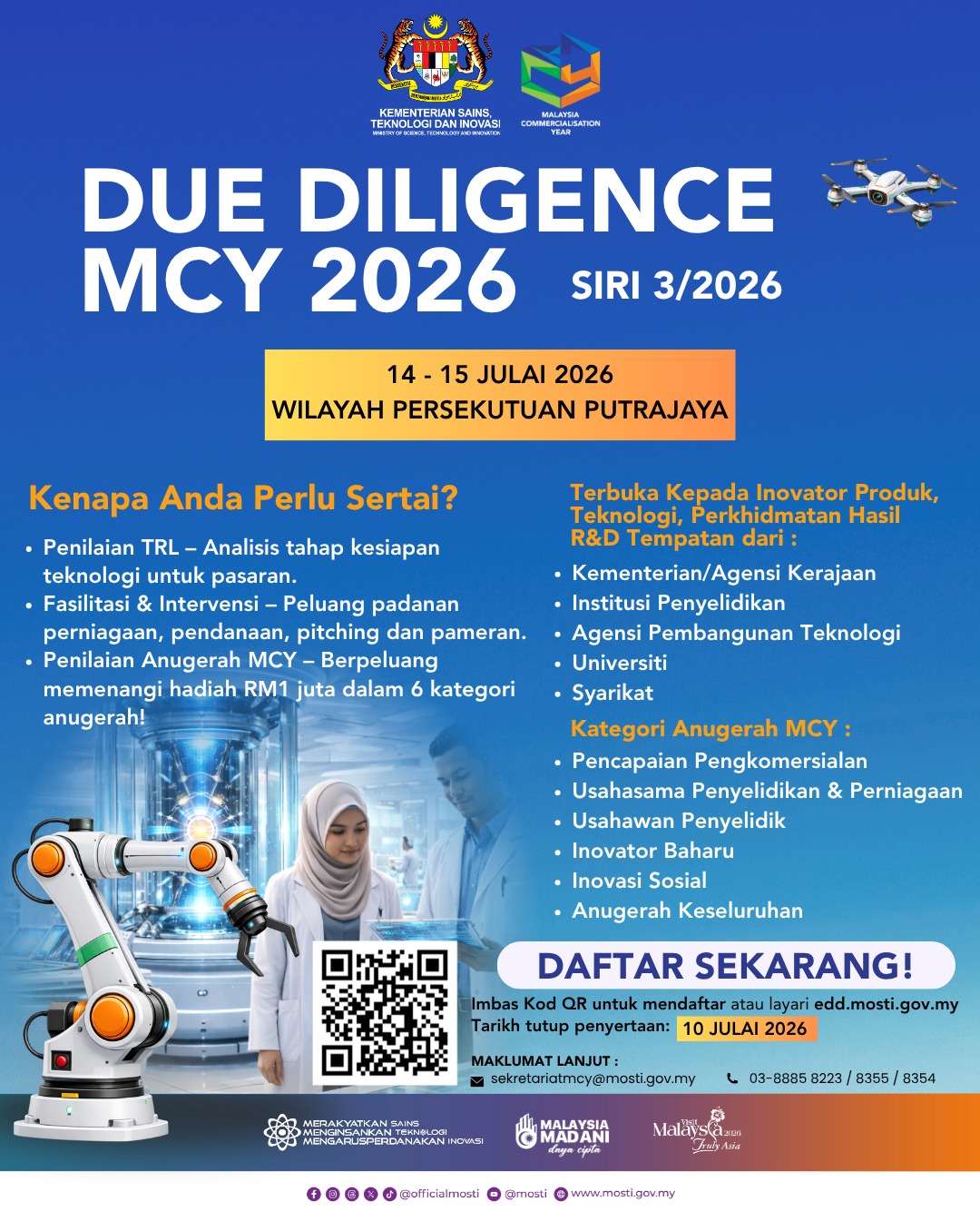 JEMPUTAN MENYERTAI SESI DUE DILIGENCE MCY  SIRI 3/2026